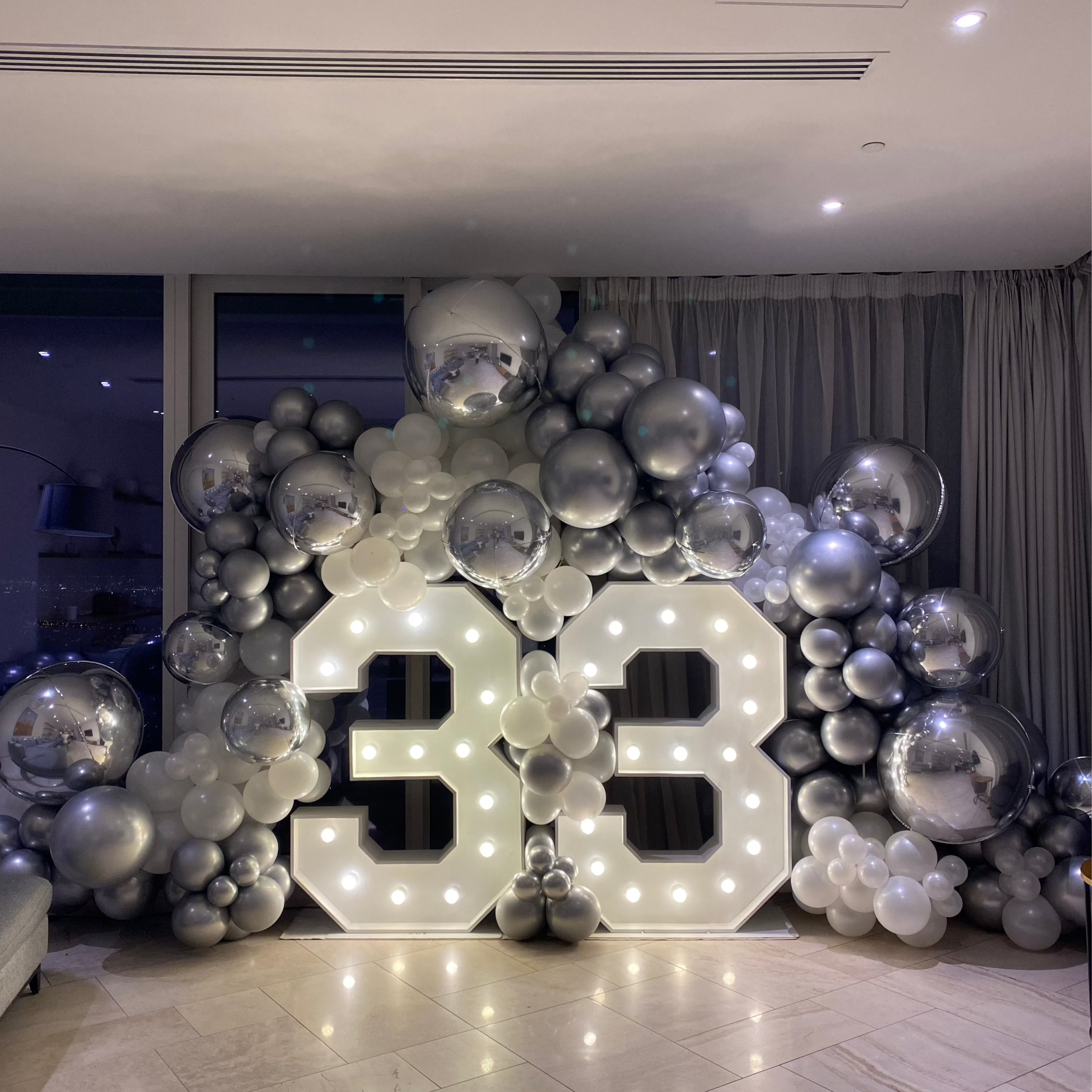 Marquee Numbers and Garland