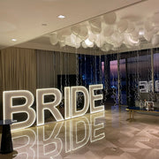 BRIDE Lights - The Pop Shop Dubai / Luxury Balloon Decor