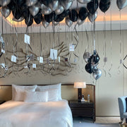 Hanging Polaroids - The Pop Shop Dubai / Luxury Balloon Decor