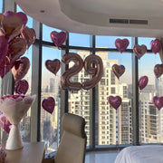 Heart Wall Package - The Pop Shop Dubai / Luxury Balloon Decor