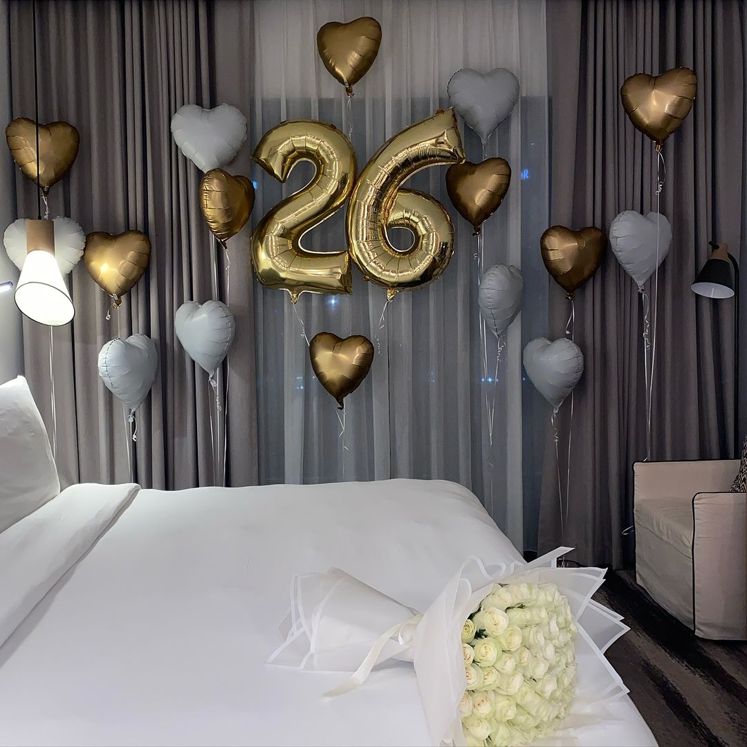 Heart Wall Package - The Pop Shop Dubai / Luxury Balloon Decor