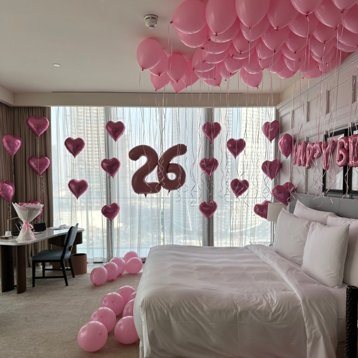Her Deluxe Package - The Pop Shop Dubai / Luxury Balloon Decor