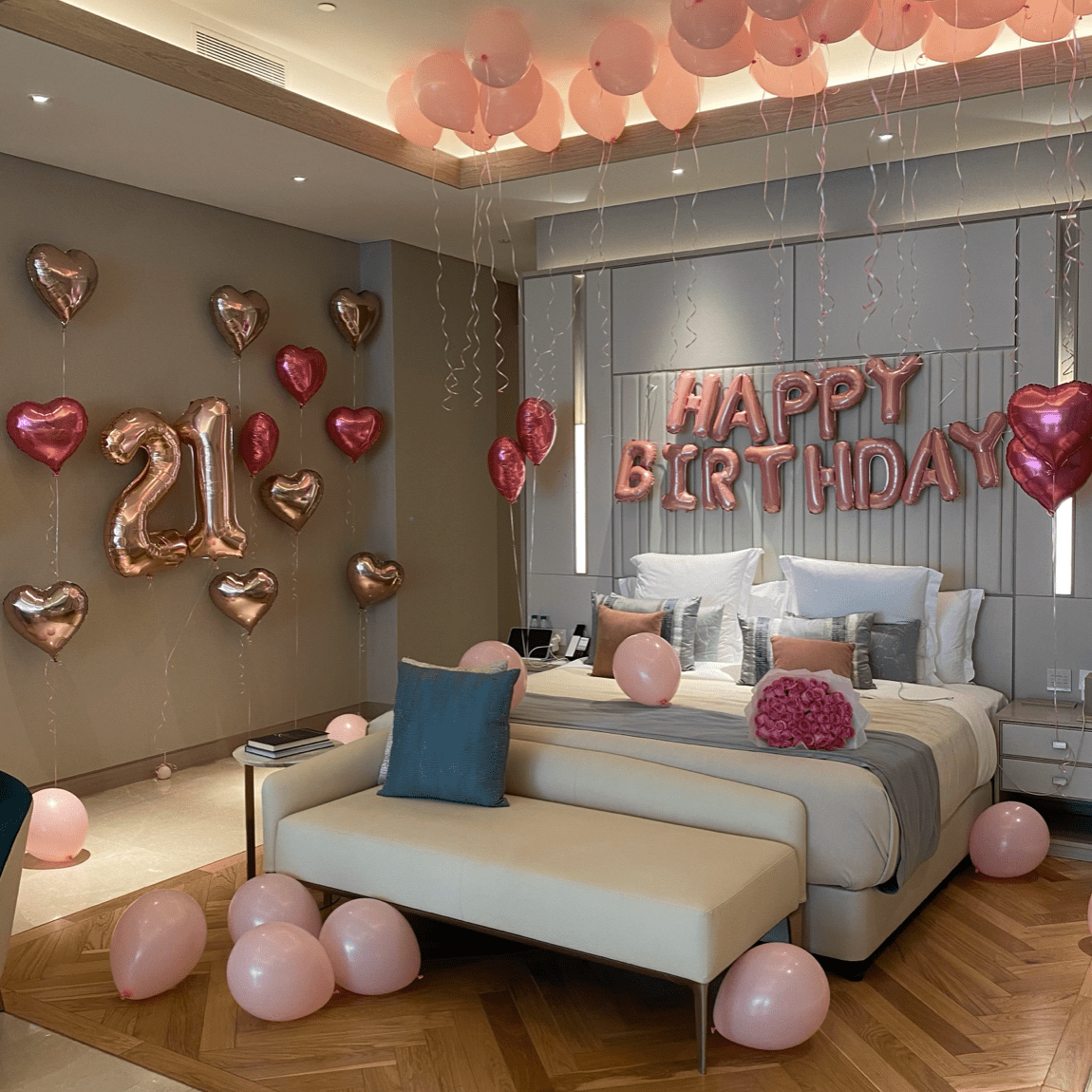Her Deluxe Package - The Pop Shop Dubai / Luxury Balloon Decor