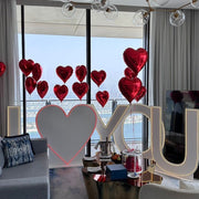 I Love You Lights - The Pop Shop Dubai / Luxury Balloon Decor