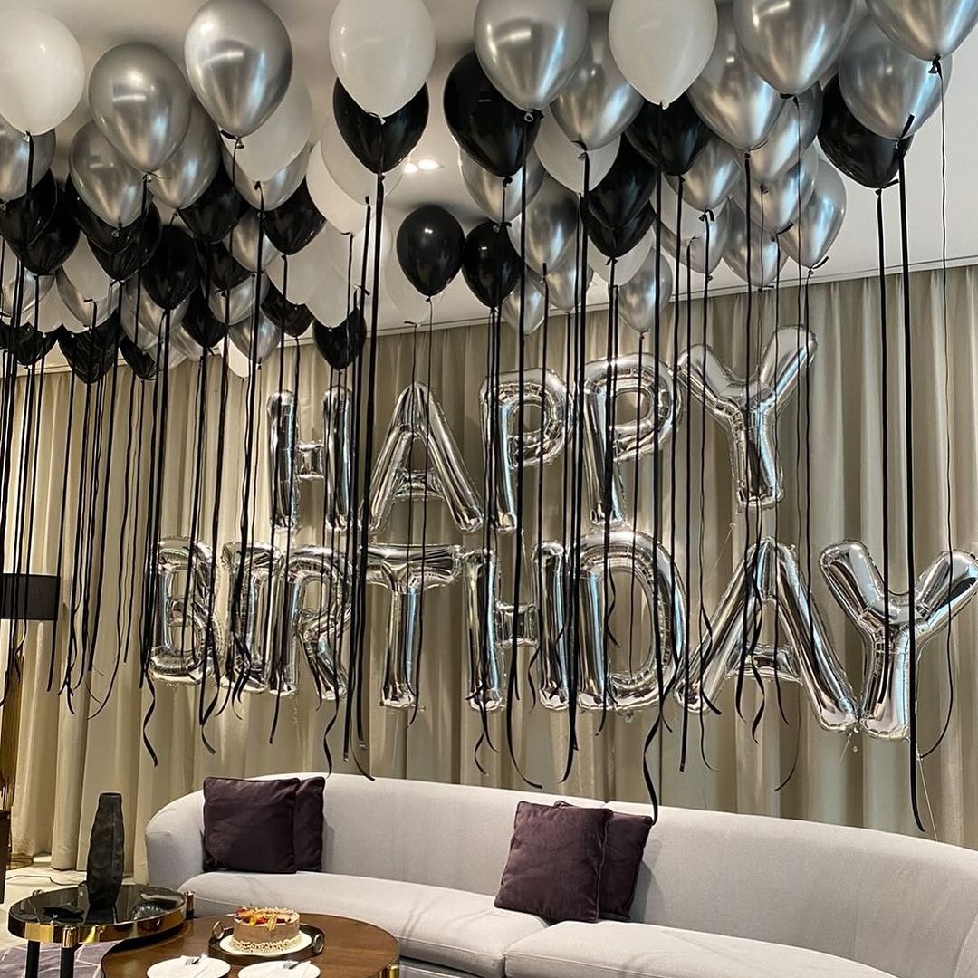 Letter Helium Foils - The Pop Shop Dubai / Luxury Balloon Decor