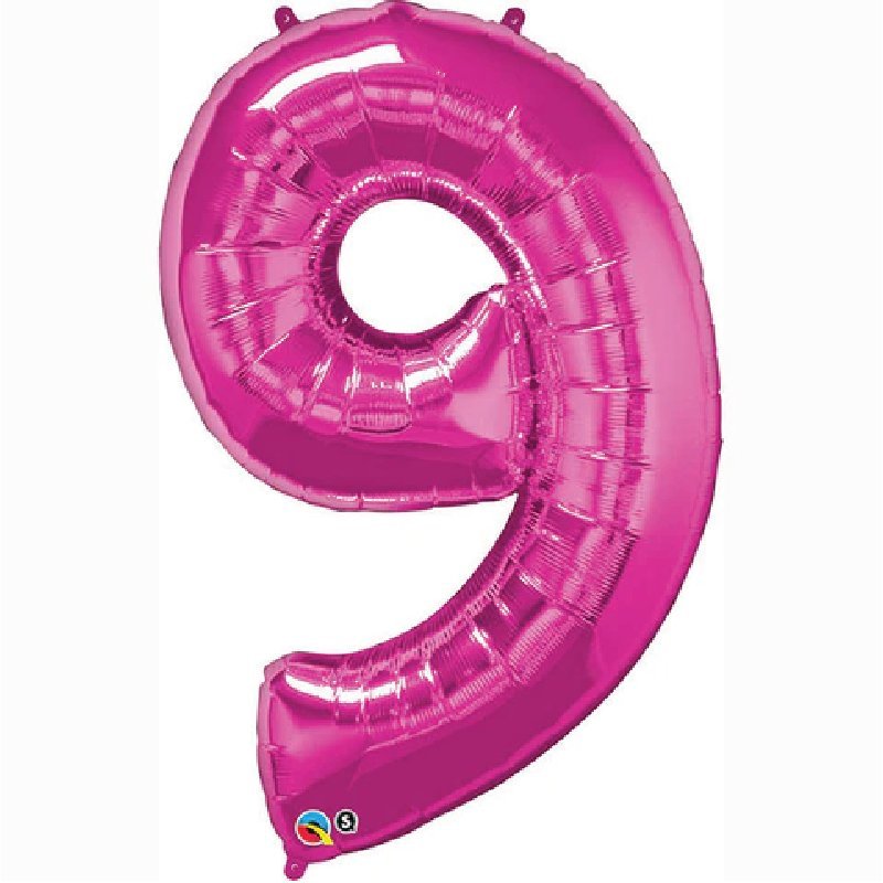 Number Helium Foils - The Pop Shop Dubai / Luxury Balloon Decor
