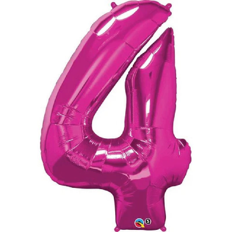 Number Helium Foils - The Pop Shop Dubai / Luxury Balloon Decor