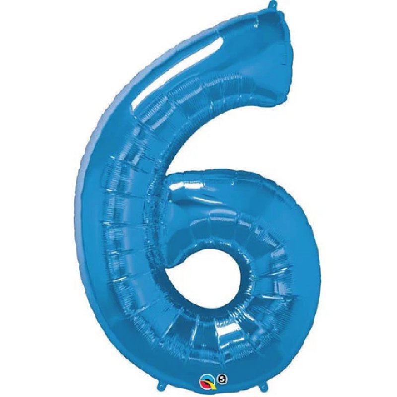 Number Helium Foils - The Pop Shop Dubai / Luxury Balloon Decor
