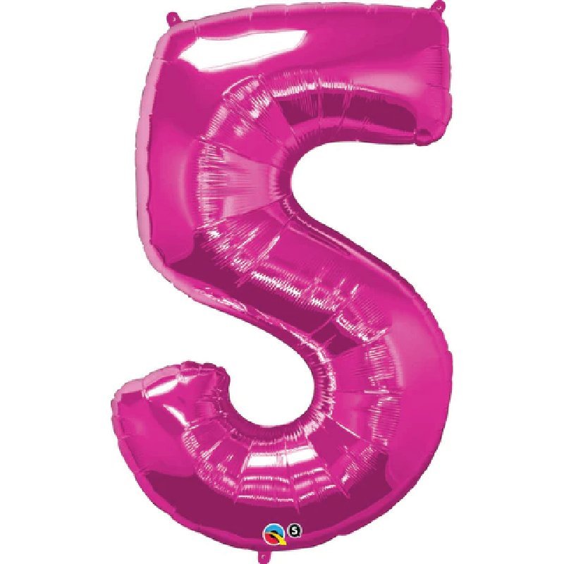 Number Helium Foils - The Pop Shop Dubai / Luxury Balloon Decor