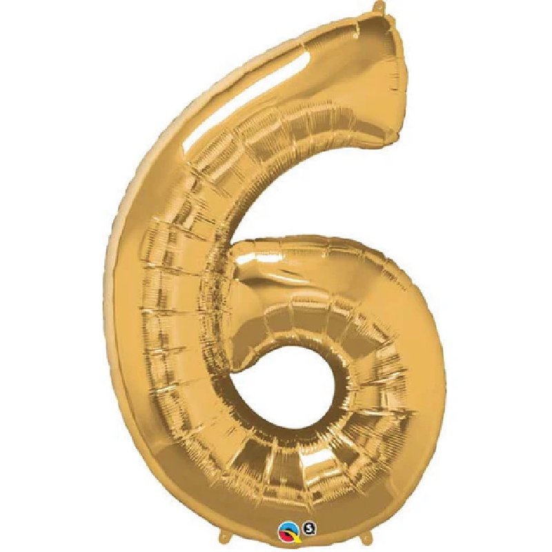 Number Helium Foils - The Pop Shop Dubai / Luxury Balloon Decor