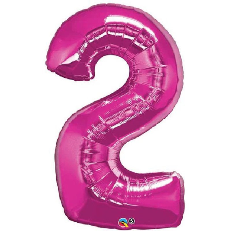 Number Helium Foils - The Pop Shop Dubai / Luxury Balloon Decor
