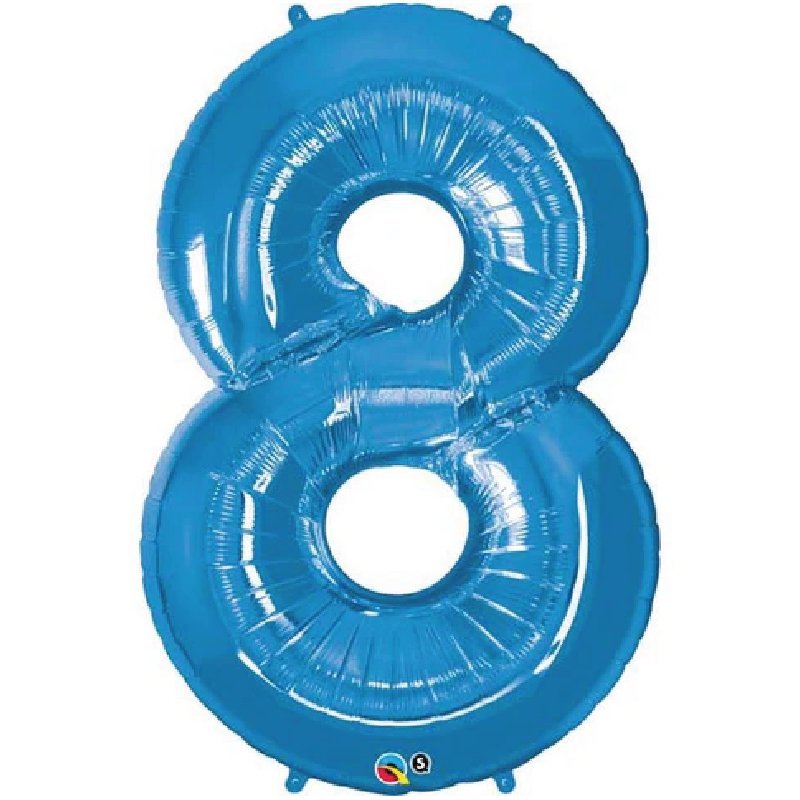 Number Helium Foils - The Pop Shop Dubai / Luxury Balloon Decor