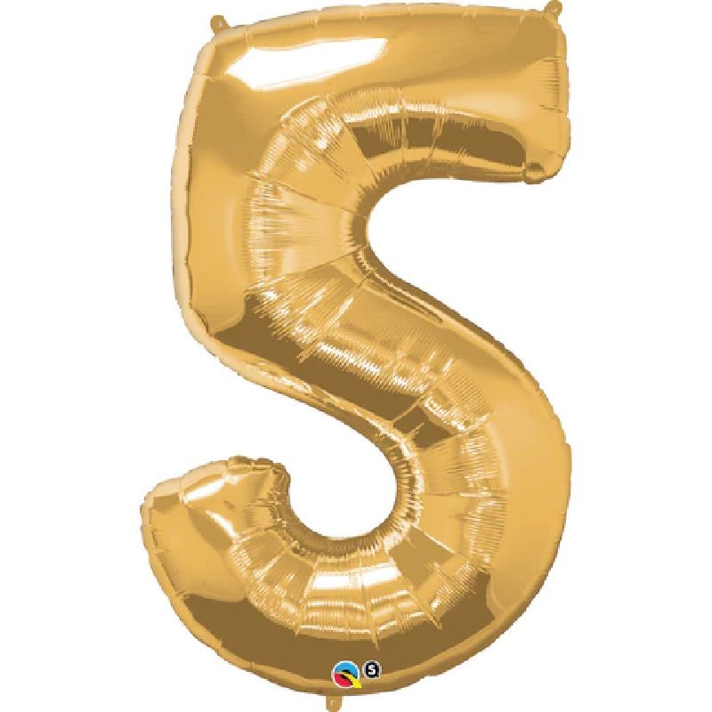 Number Helium Foils - The Pop Shop Dubai / Luxury Balloon Decor
