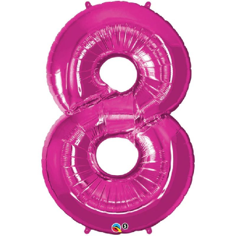 Number Helium Foils - The Pop Shop Dubai / Luxury Balloon Decor