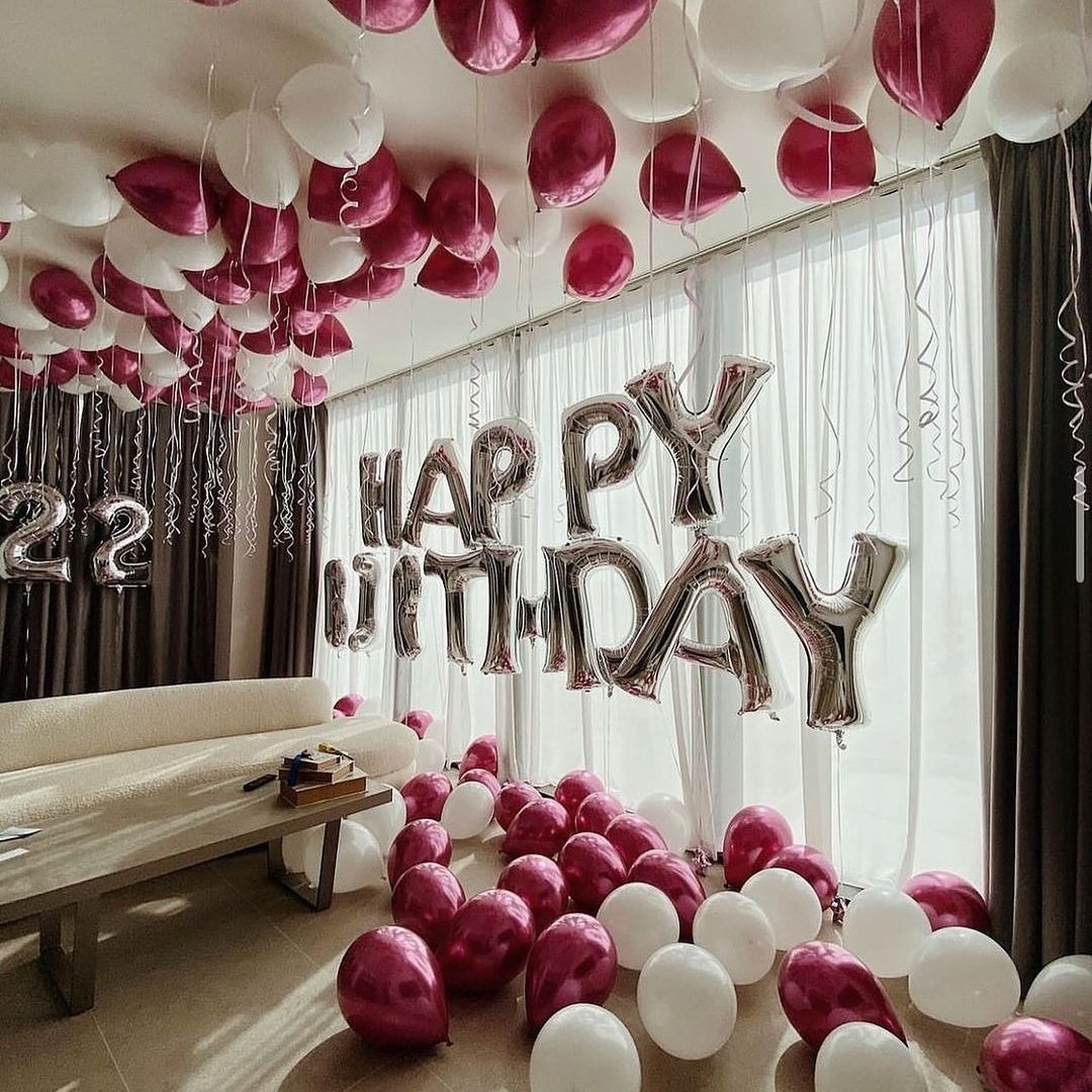 The Deluxe Birthday Package - The Pop Shop Dubai / Luxury Balloon Decor