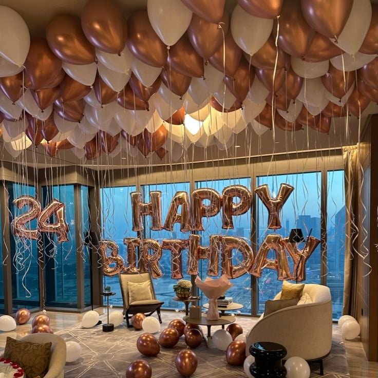The Deluxe Birthday Package - The Pop Shop Dubai / Luxury Balloon Decor