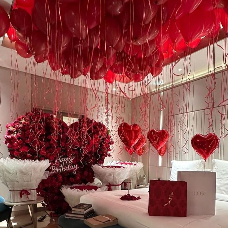 The Diamond Romantic Package - The Pop Shop Dubai / Luxury Balloon Decor