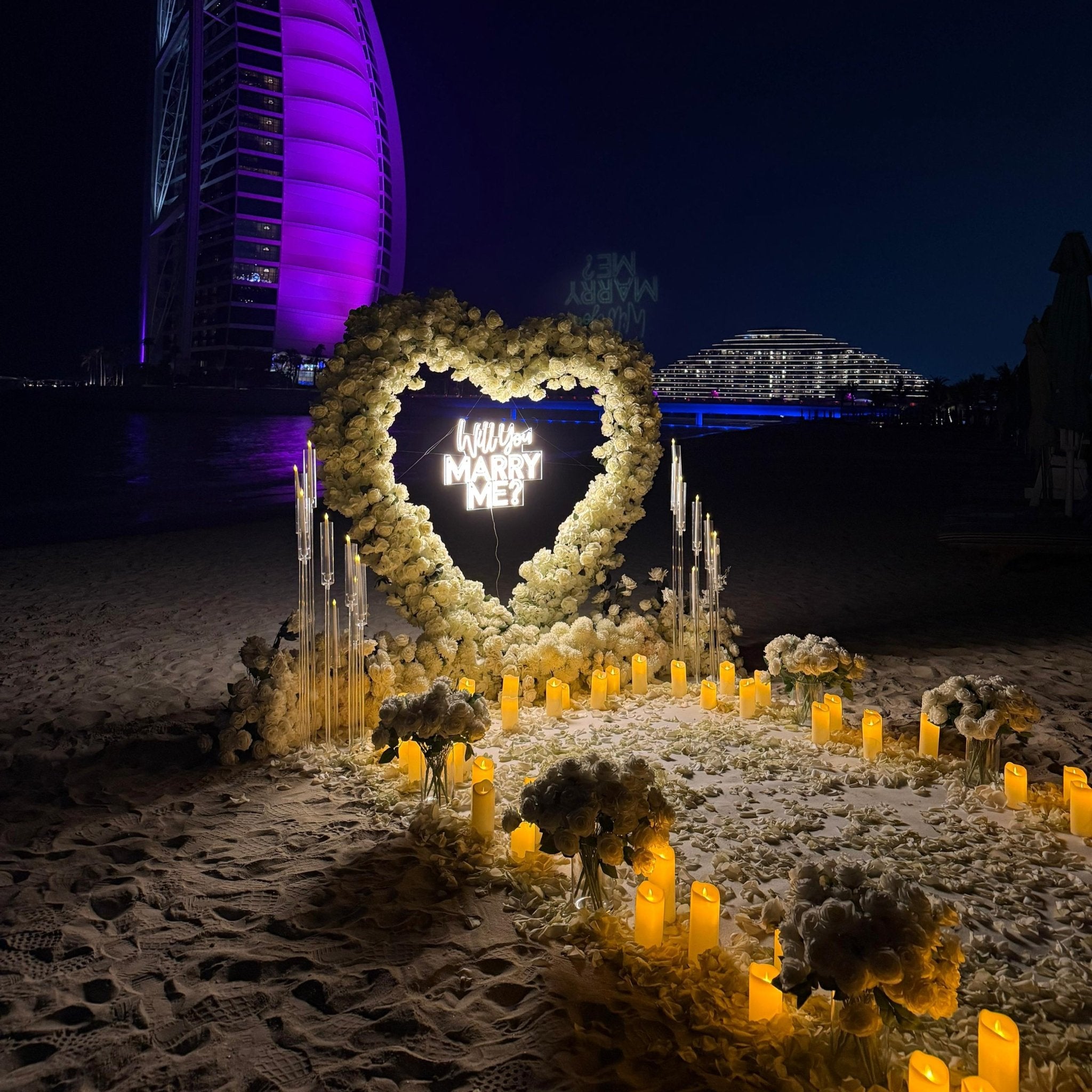 The Dubai Proposal Package - The Pop Shop Dubai / Luxury Balloon Decor