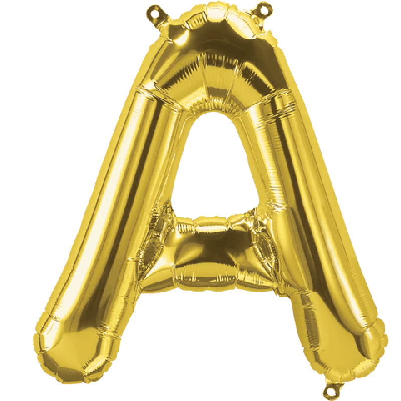 Letter Helium Foils - The Pop Shop Dubai / Luxury Balloon Decor