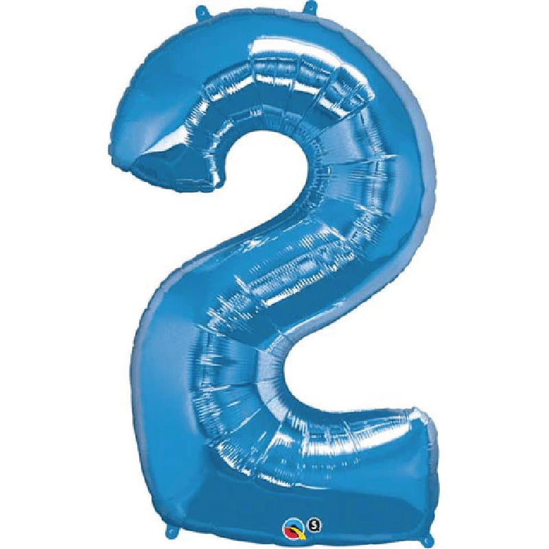 Number Helium Foils - The Pop Shop Dubai / Luxury Balloon Decor