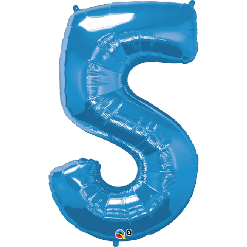 Number Helium Foils - The Pop Shop Dubai / Luxury Balloon Decor