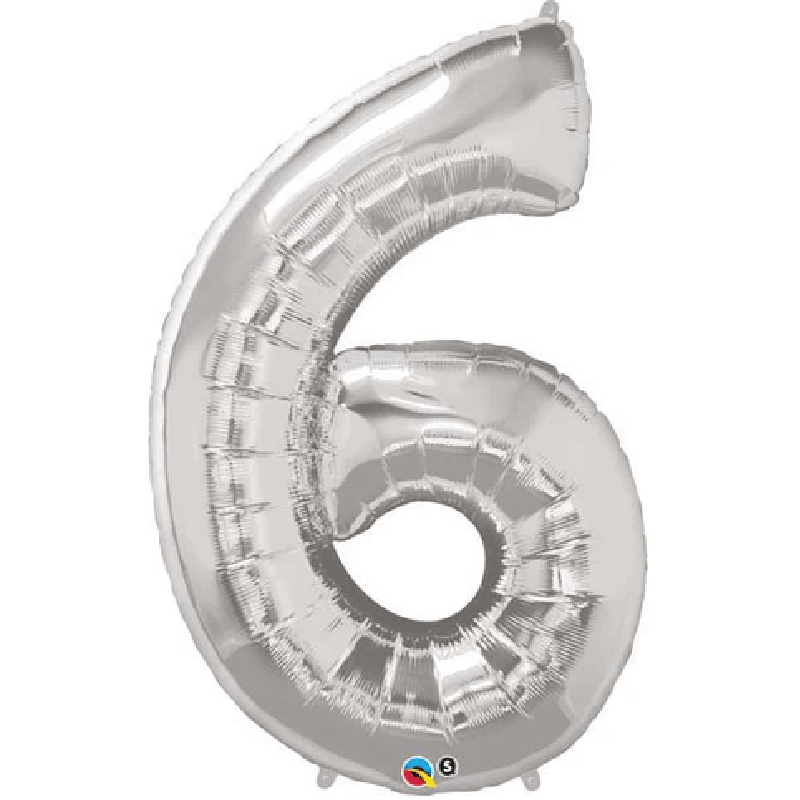 Number Helium Foils - The Pop Shop Dubai / Luxury Balloon Decor