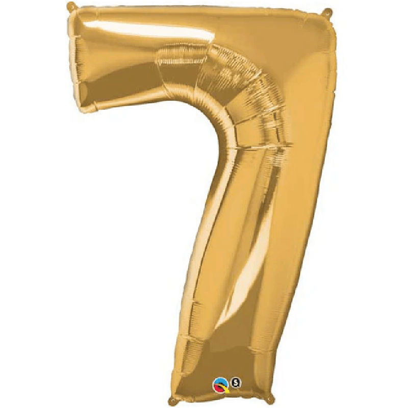 Number Helium Foils - The Pop Shop Dubai / Luxury Balloon Decor