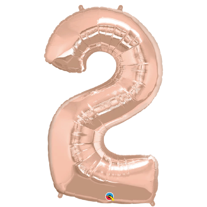Number Helium Foils - The Pop Shop Dubai / Luxury Balloon Decor