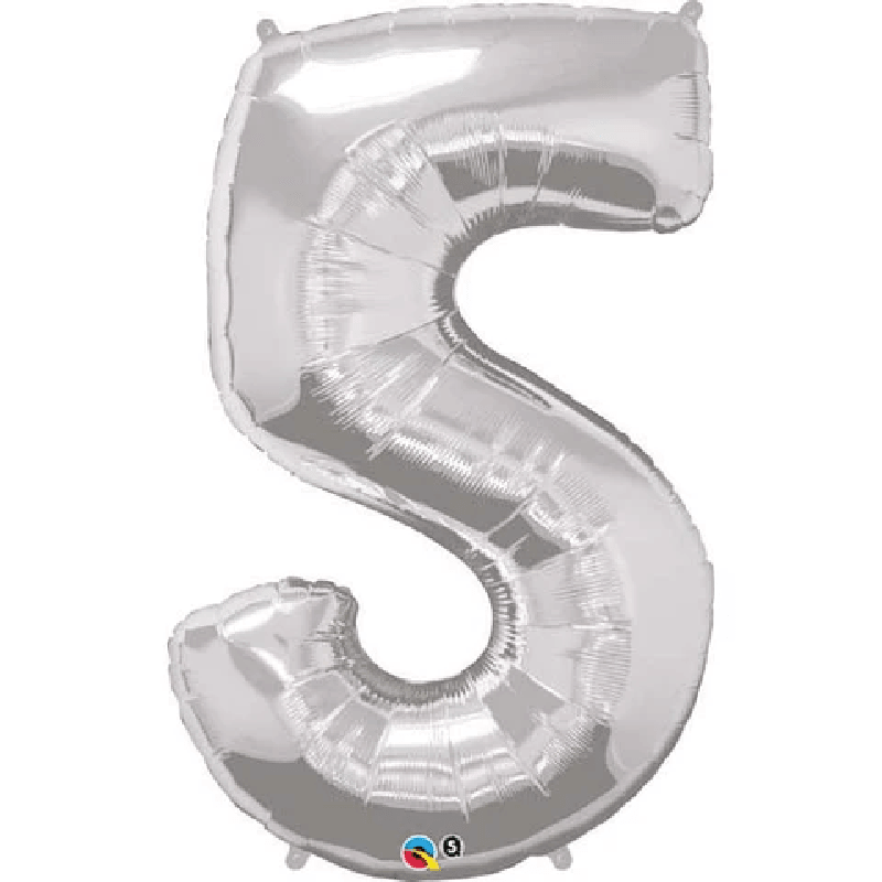 Number Helium Foils - The Pop Shop Dubai / Luxury Balloon Decor