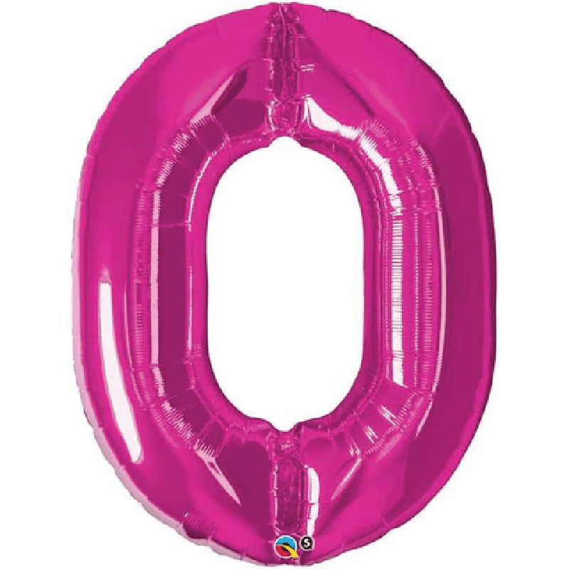 Number Helium Foils - The Pop Shop Dubai / Luxury Balloon Decor